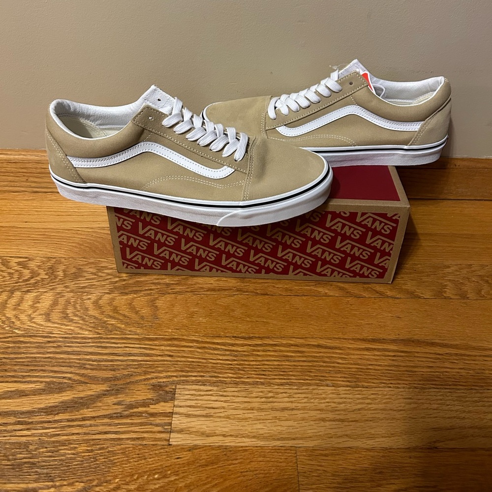 Vans Old Skool Skate Shoe Taos Taupe